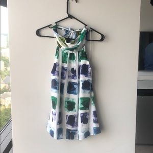 Block halter top Cindy + Johnny